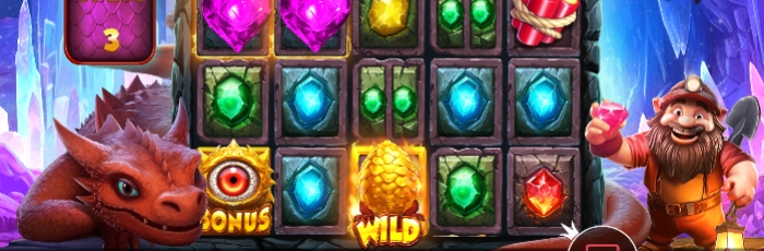 Dragões e anões em busca de tesouro em nova slot